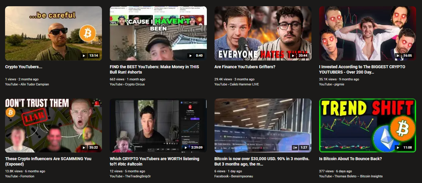 YouTube และคริปโทเคอร์เรนซี: กดไลก์ กดติดตาม และลงทุน